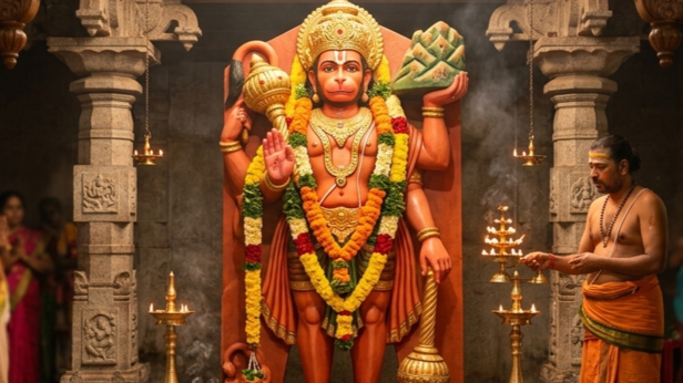 Powerful Lessons From Hanuman Jhi (Image Credit: AI)
