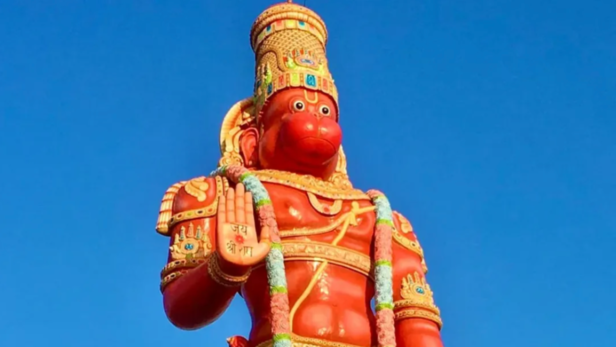 Hanuman Statue at Dattatreya Temple | Instagram - @dyctrinidad
