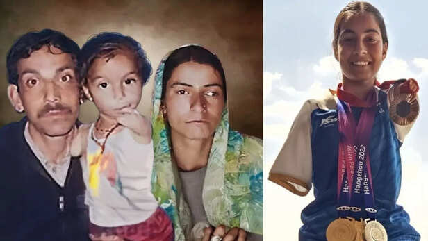 शीतल और उनका परिवार