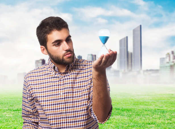 Person lost in deep thought