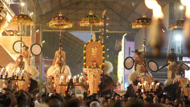 Festival Rituals at Guruvayur Temple | Instagram - @guruvayur_latest