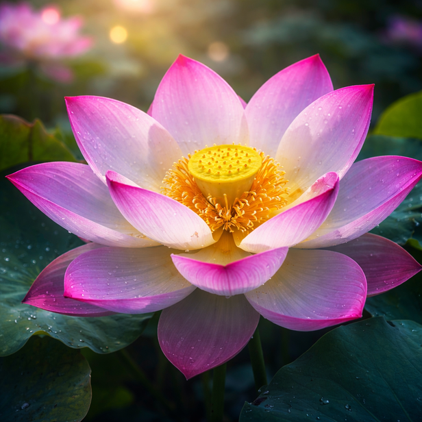 ​ Blooming Lotus in Still Water