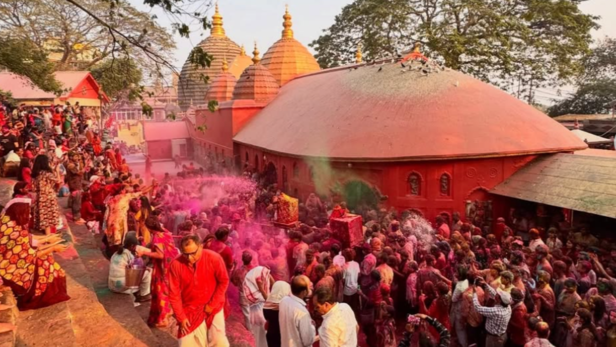 Festival Crowd at Kamakhya Temple | Instagram - @kamakhyatempleofficial