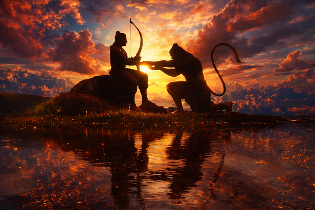 Rama Following Dharma