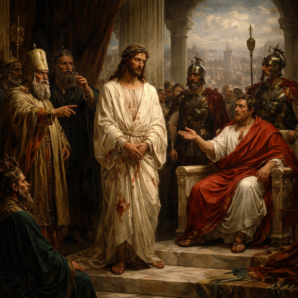 Jesus Before Pontius Pilate