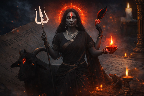 Divine Creation of Meldi Mata