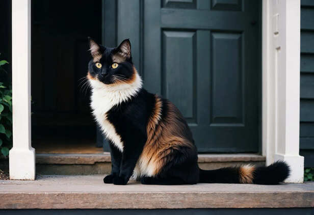 Muscular Build of a Bombay Cat