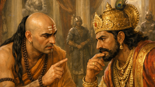 Chanakya teachings (Image Credit: AI)