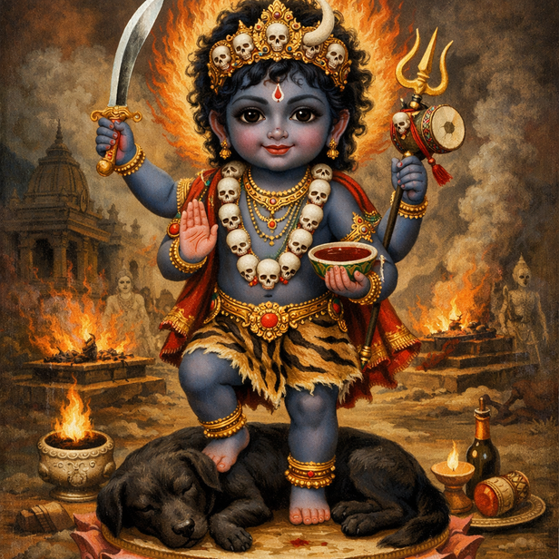Batuk Bhairav Divine Child Form