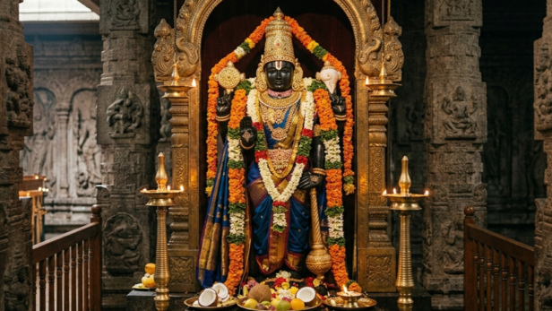 Lord Vishnu (Image Credit: AI)