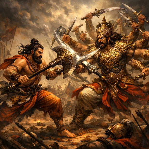 Parashuram vs Sahastrarjuna