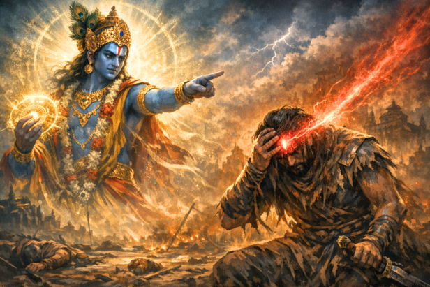 Story of Ashwatthama (Image Credit: AI)