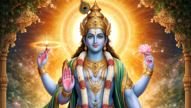 Lord Narayana (Image Credit: AI)