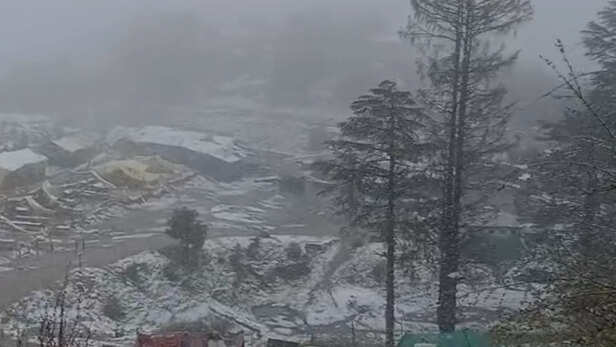 हिमाचल में अप्रैल की बर्फबारी से नुकसान