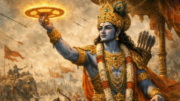 Bhagwan Krishna (Image Credit: AI)