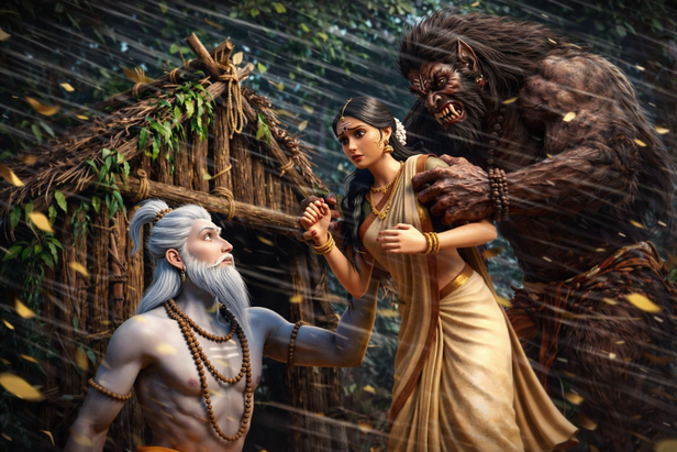 Demon Claimed a Sage’s Wife as His Right