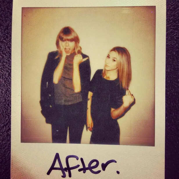 Instagram/ashleyavignone | Long before becoming a recognizable face in Taylor Swift's orbit, Ashley Avignone was building a name in the fashion world.