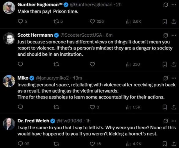 X | @Savsays | Minnesota Man Named in Viral Protest Assault Allegations 