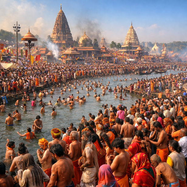 ​Massive Gathering at Simhastha Kumbh
