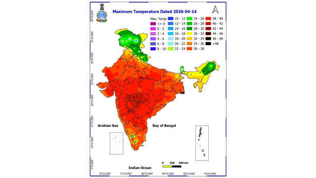देशभर में भीषण गर्मी-IMD