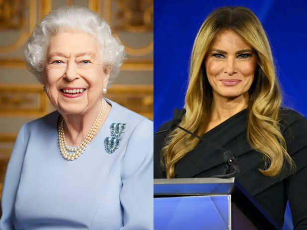 X| Queen Elizabeth reportedly described Melania Trump as ‘silent and remote’,