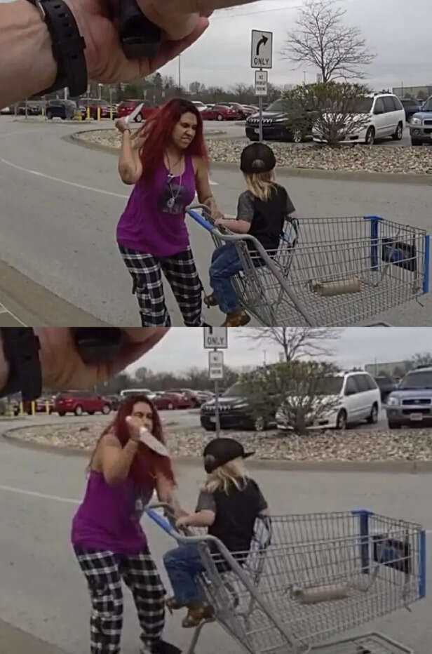 X/@DerrickEvans4WV | Noemi Guzman was in the Walmart parking lot with the young boy.