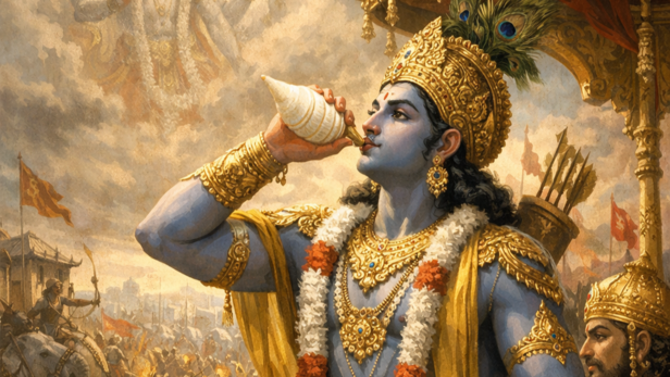 Bhagwan Krishna (Image Credit: AI)
