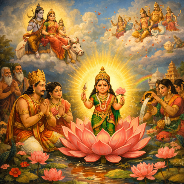 Birth of Meenakshi Devi