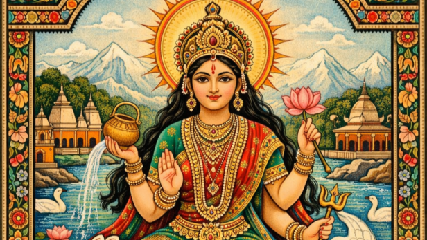 Ganga Devi (Image Credit: AI)