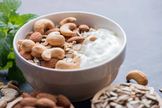 Nuts With Greek Yogurt