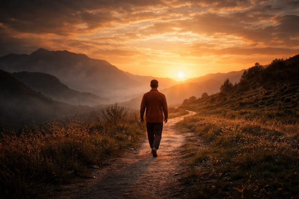 Path of Karma                           (Image Credit:Chatgpt Ai)