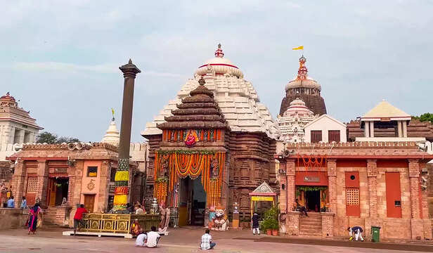 Puri, Mar 28 (ANI): A view of Shree Jagannath Temple, in Puri on Saturday. (ANI ...