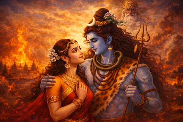 Shiva Lives in Cremation Grounds