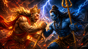 Why Hanuman Bowed After Stopping Shiva’s Weapon