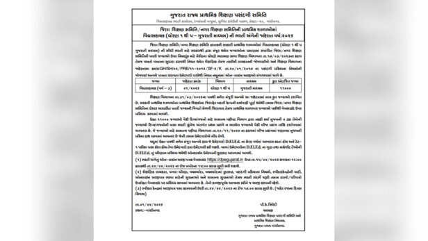गुजरात में 11,000 शिक्षक पदों पर भर्ती का ऐलान