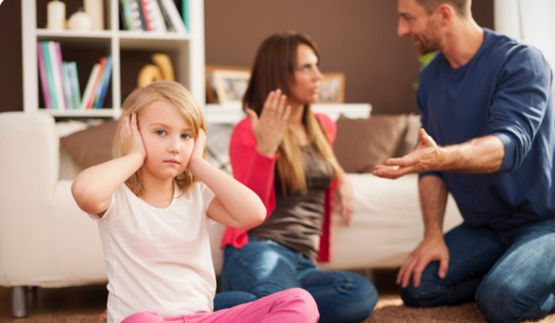 Fighting in front of kids                               (Image Credit:Freepik)