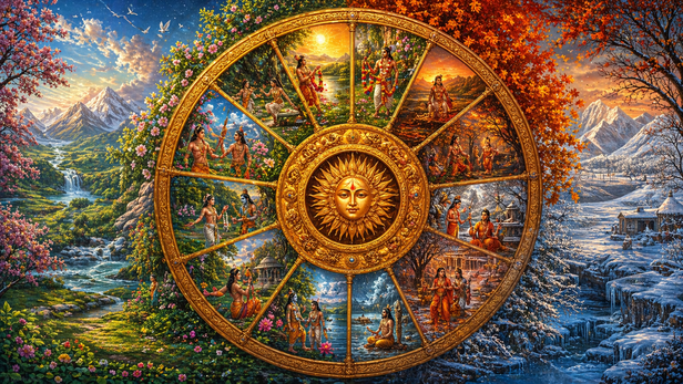 Changing Seasons in Nature