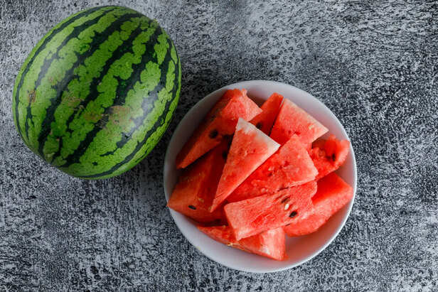 Natural vs Artificial Watermelon Color