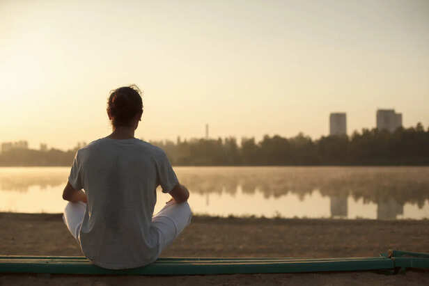 Over time the nervous system begins to calm down