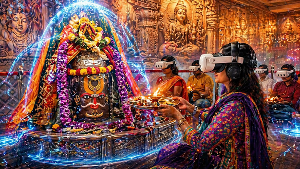 Feel Mahakal Aarti in 6D