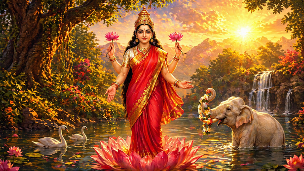 Lakshmi for Wealth & Peace