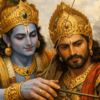 Lord Krishna With Arjuna (Image Credit: AI)