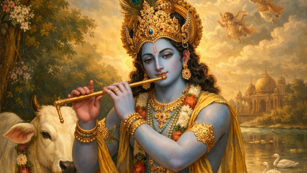 Lord Krishna (Image Credit: AI)