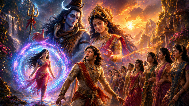 Forest Transformation Scene