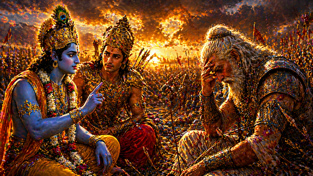 Drona’s Final Moment