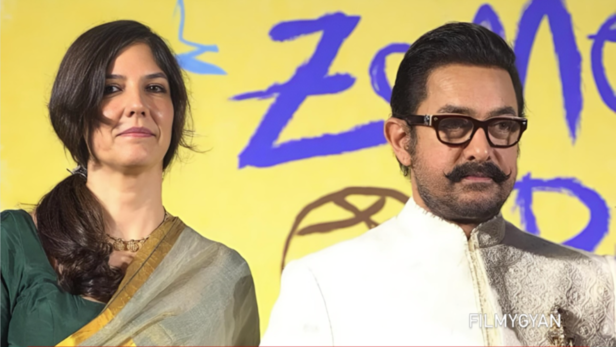 Gauri Spratt &amp; Aamir Khan | Instagram - @filmygyan