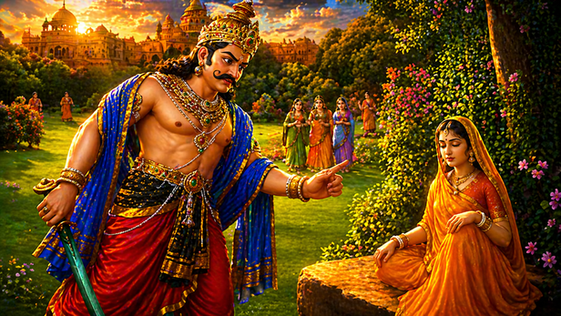 Sita Drew a Line With a Simple Blade of Grass