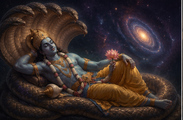 Vishnu Avatar                            (Image Credit:Chatgpt Ai)