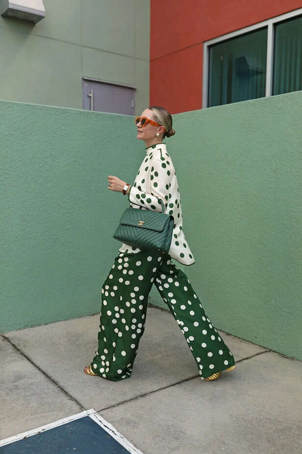 Pinterest | Styling polka is less about perfection and more about personality.