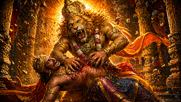 Narasimha’s Uncontrolled Fury